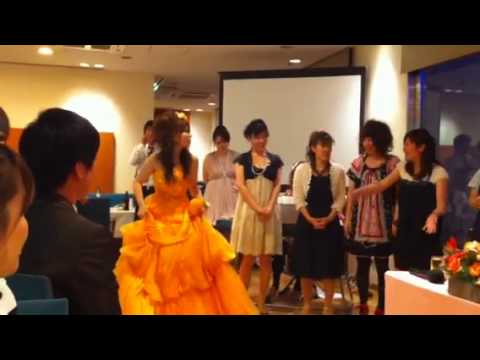 結婚式二次会にて