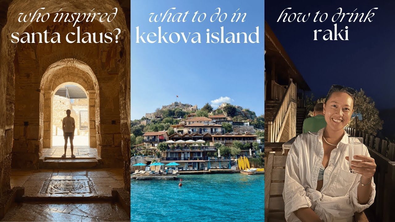 sunset from a medieval castle and how to drink raki | st. nicholas ...