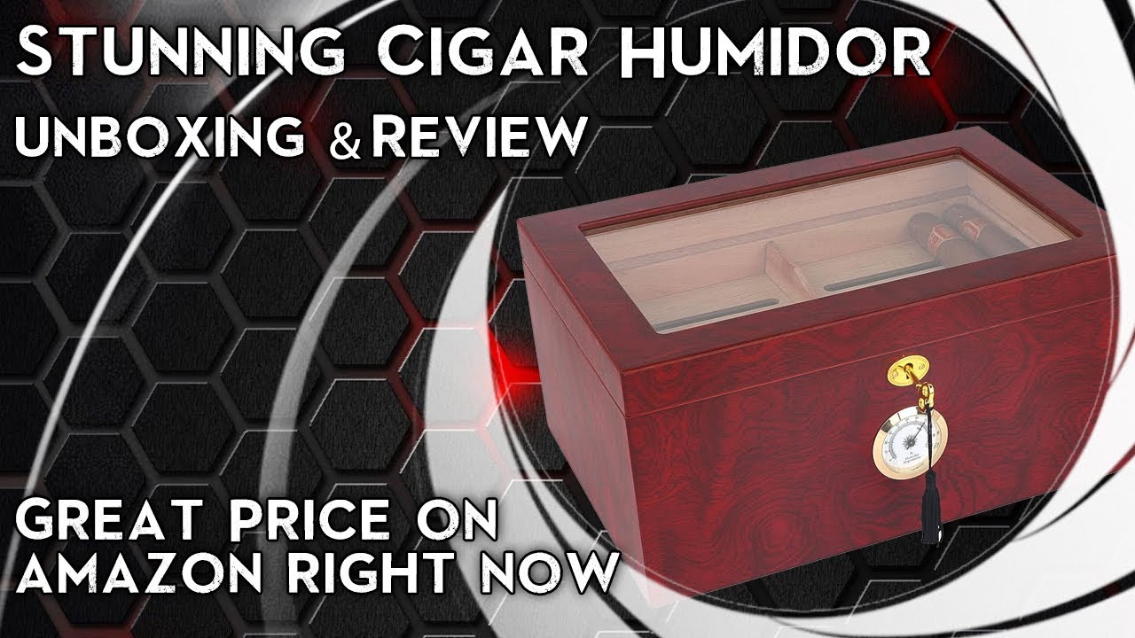 Unboxing a Stunning Mantello Humidor from Amazon at Great Price 