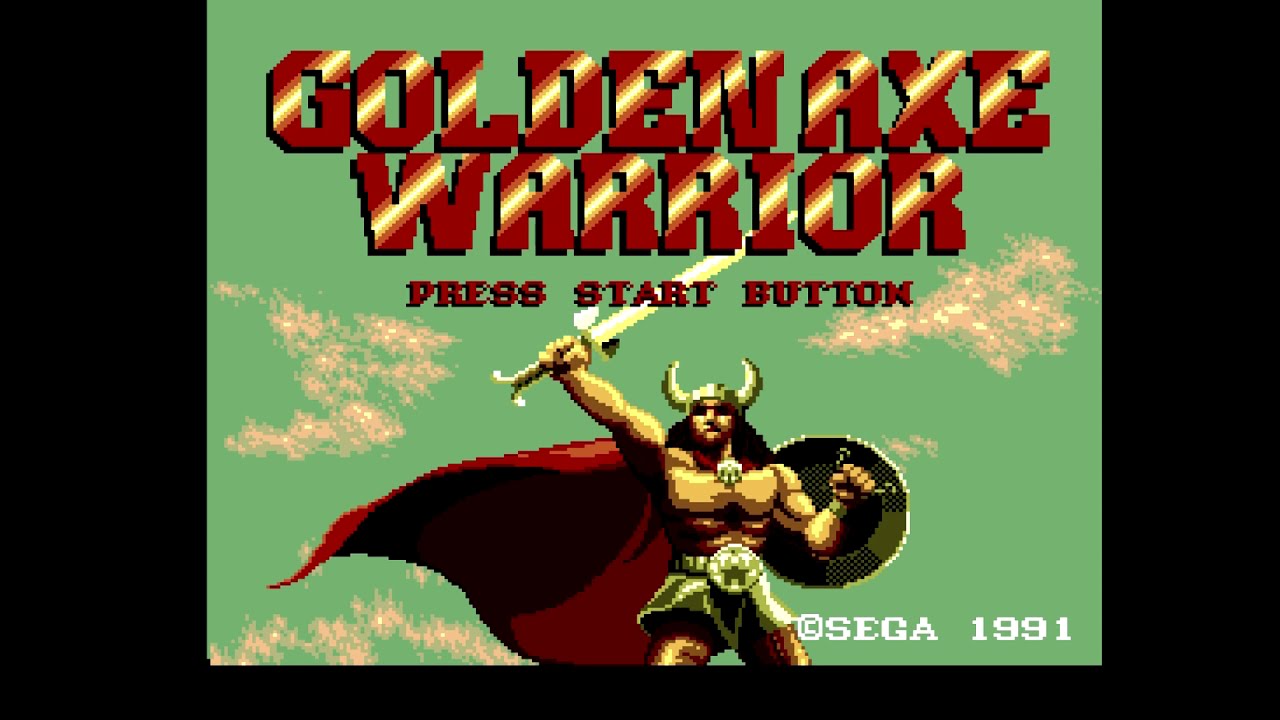Sega Master System Golden Axe Warrior YouTube Sega Master System Golden Axe Warrior YouTube