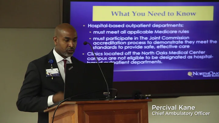 Chief Ambulatory Officer Percival Kane discusses H...