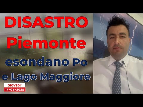 Alluvione in Piemonte, è un disastro: un morto accertato, esondano il Po e il lago Maggiore | LIVE