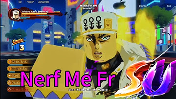 Nerf Jotaro... | Shonen Unleashed