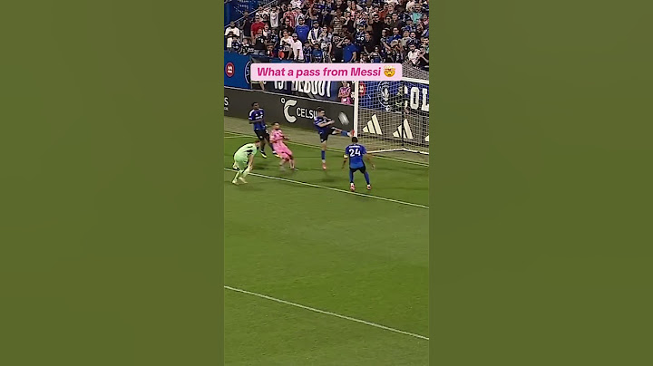 Almost an incredible assist from Messi 😮‍💨
