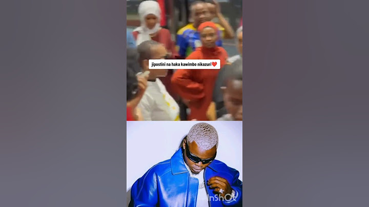 HARMONIZE AMCHANGAMSHA KAJALA MASANJA