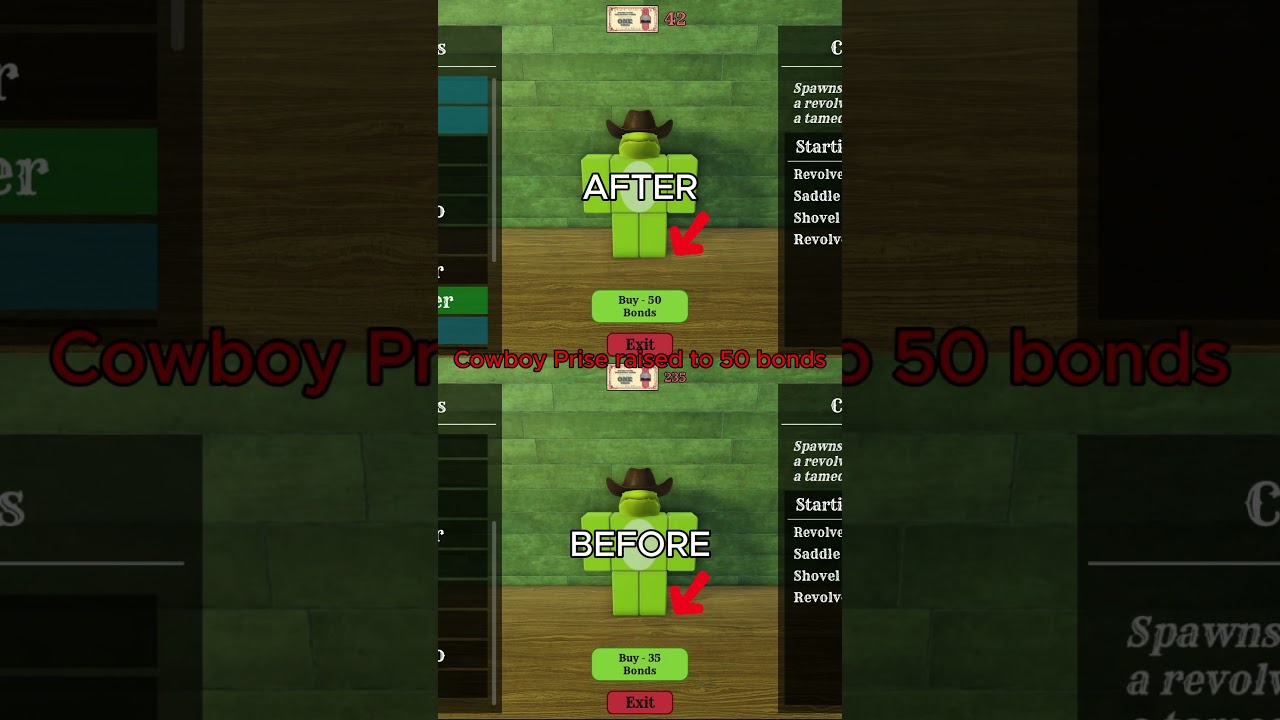 Cowboy Class NERF in Dead Rails