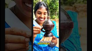 She Turned Coconut Shell Trash Into a Stunning Cup! 🥥✨