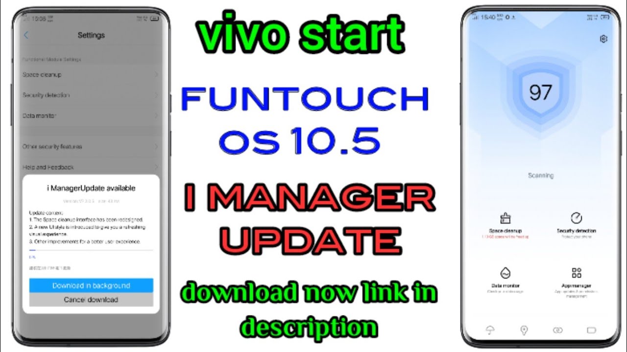 Install funtouch os 10.5 imanager in any vivo