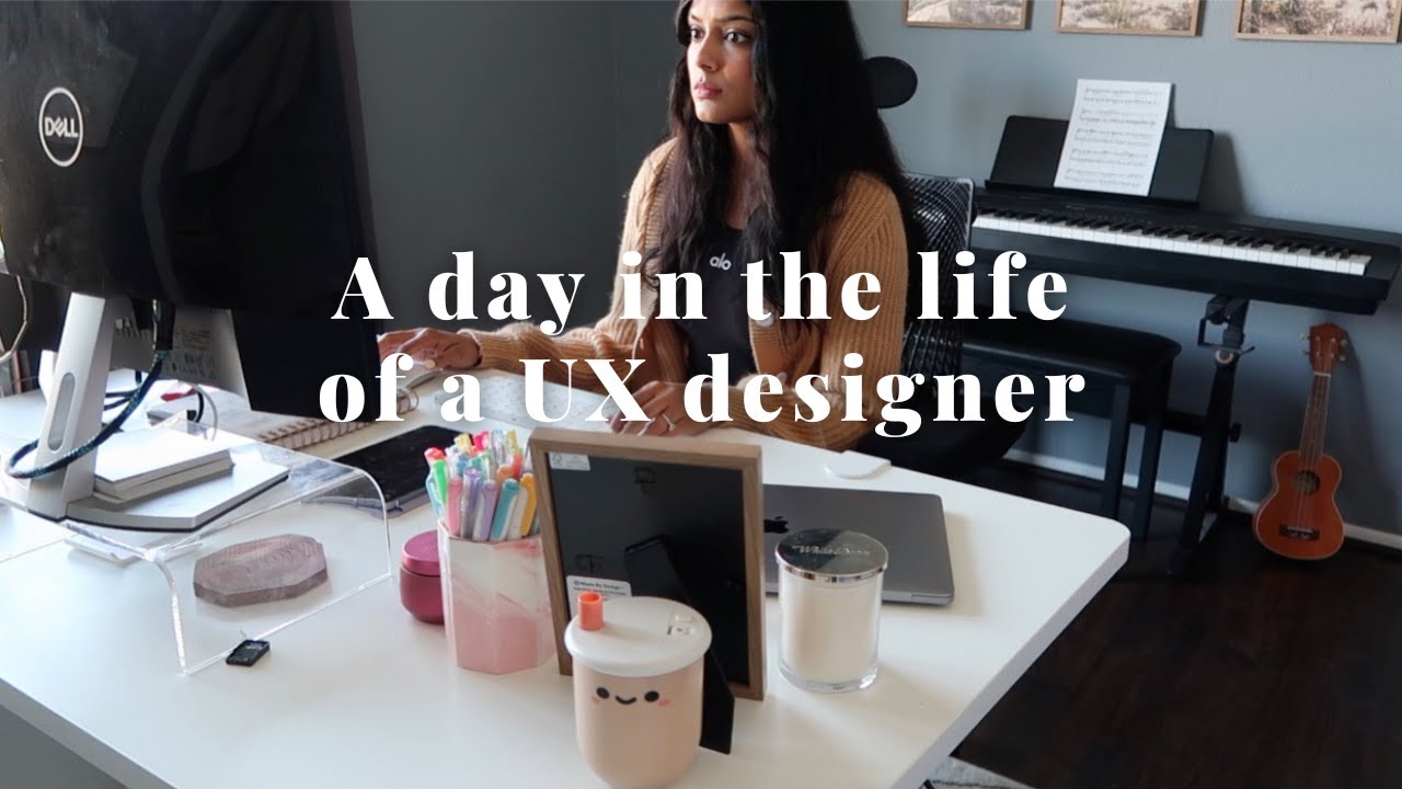 Day in the Life of a UX Designer | Realistic Work from Home Vlog - YouTube