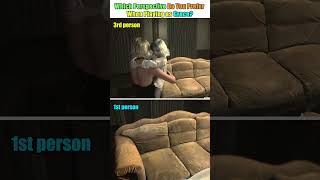 Which Perspective Do You Prefer When Playing as Grace? #residentevil #residentevilrequiem