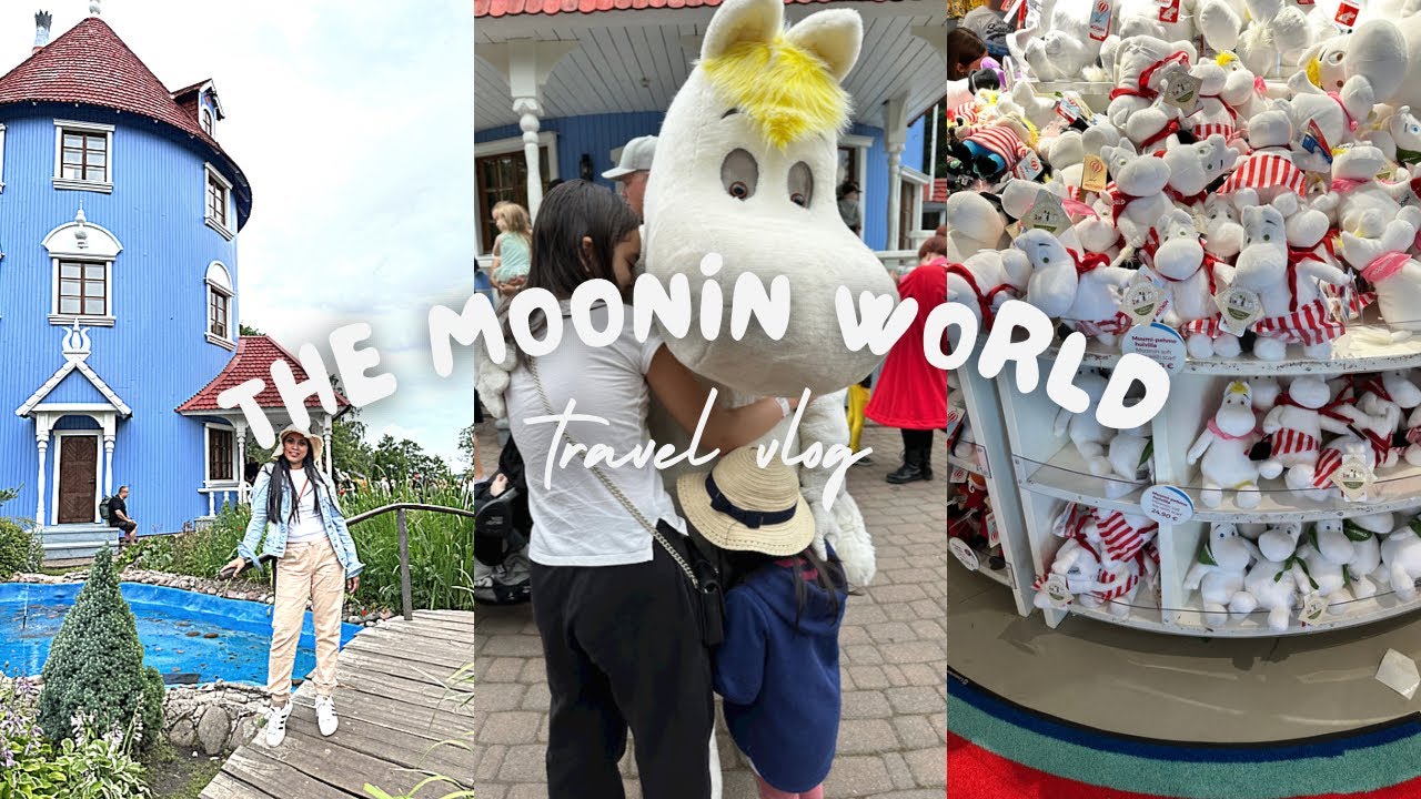 THE MOOMIN WORLD | Family Road Trip To The Famous Finnish Amusement Park  The Moomin World |Meu & Mea