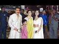 Ajay Devgan & Kajol With Family-Daughter Nysa & Son Yug Devgn@Bachchan's Deewali Bash 2019