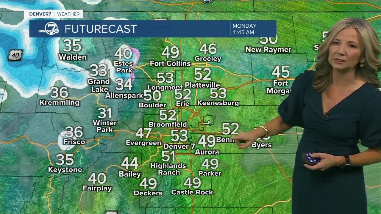 Much warmer across the Denver metro area to kick off the week - YouTube