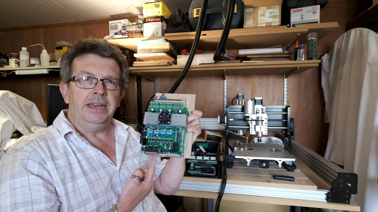 CNC controller upgrade - YouTube