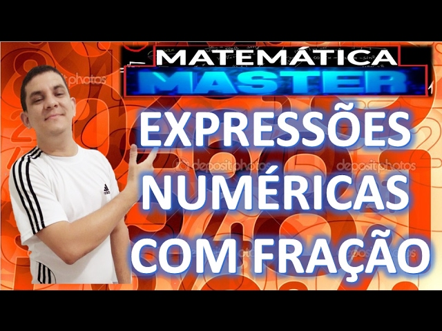 Expressão numérica com frações! #matematica #AgoraVocêSabe #dicasdemat
