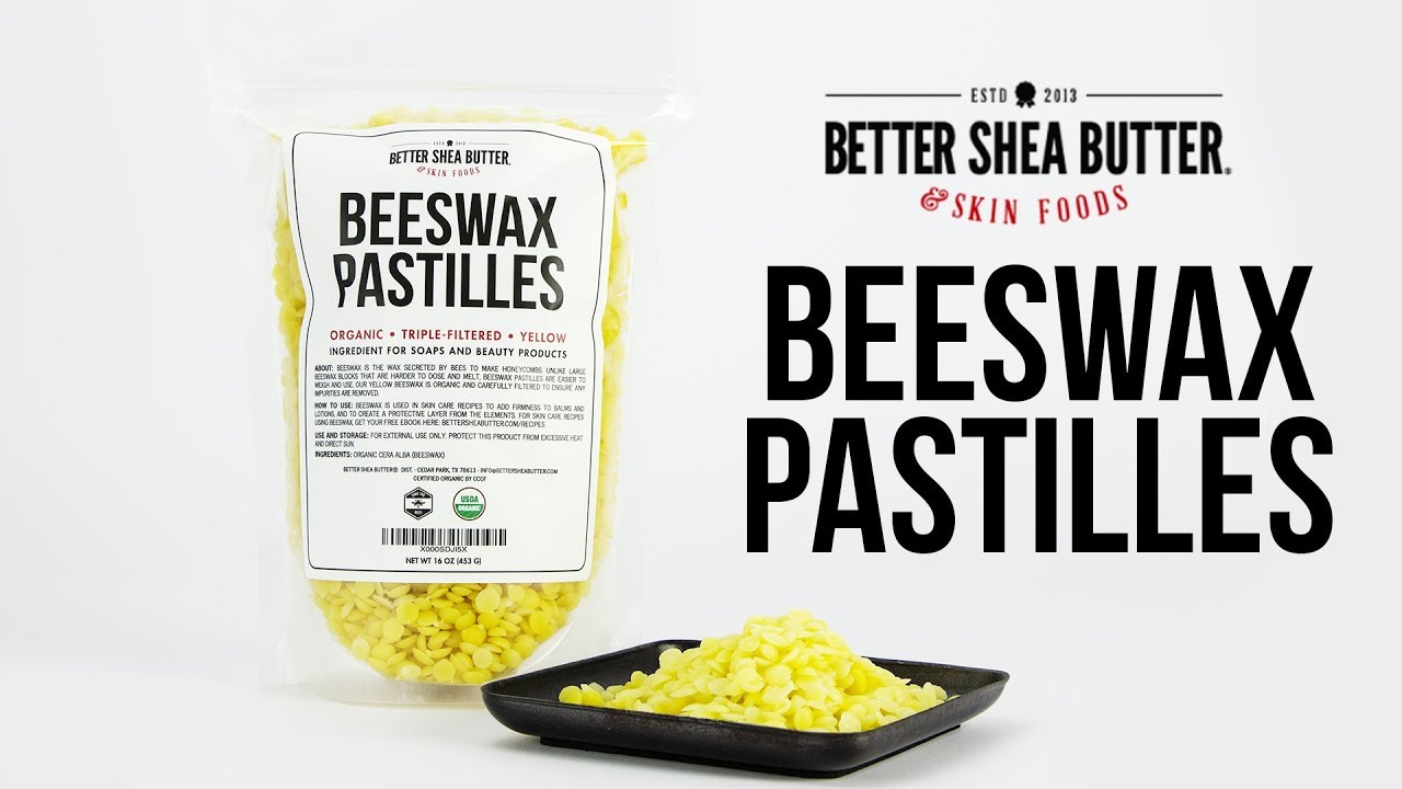 Pure Nature Organic Yellow Beeswax Pellets 3 Filtered Easy Melt