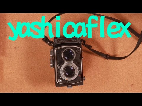 二眼レフ】yashicaflex フイルムの入れ方。 - YouTube