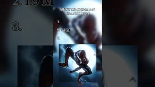 Best Spiderman Transition