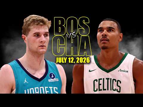 Boston Celtics vs Charlotte Hornets Full Game Highlights - July 12, 2026 | NBA Summer League