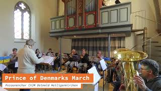 Prince of Denmarks March gespielt vom Posaunenchor CVJM Detmold Heiligenkirchen