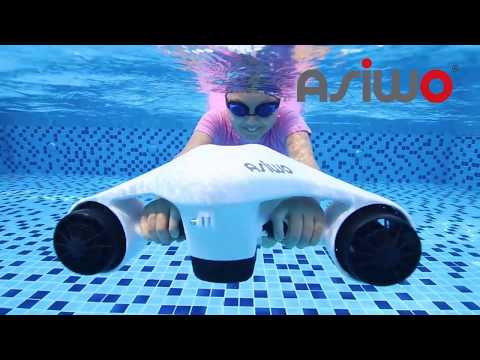 ASIWO Manta Seascooter  - Happy Time in Swimming Pool #SwimmingPool #SeaScooter