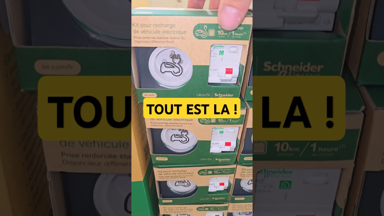 Prise Renforcée Kit pour voiture électrique 