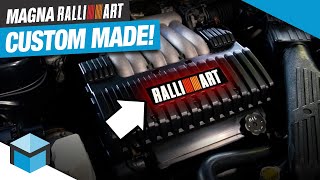 Easy Engine Clean! Tidying up the Mitsubishi Magna Ralliart&#39;s Engine Bay + Reproduction Sticker