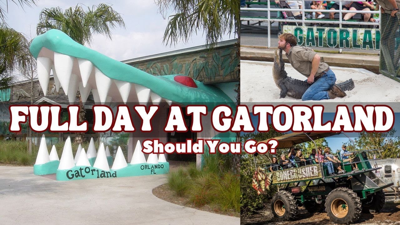 1st Time at Gatorland in Orlando, FL! Was It Worth It? Watch Before You ...