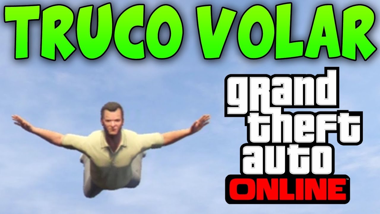Truco VOLAR en GTA 5 Online ¡Quedarte suspendido en el aire! GTA V