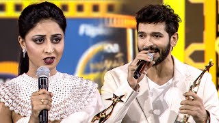 Diganth Manchale & Shubha Raksha's amazing speeches after receiving the Best Supporting Actor Awards