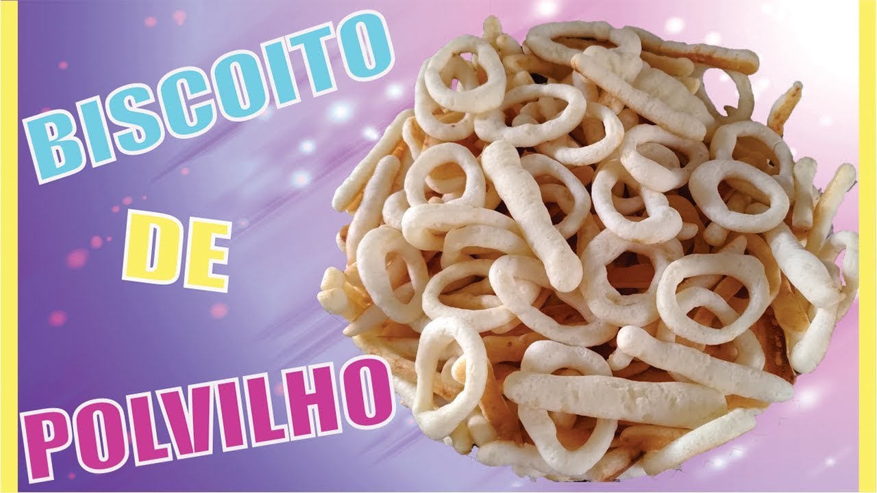 RECEITA DE BISCOITO DE POLVILHO CASEIRO