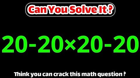 Only Sharp Minds Can Solve This Confusing Math Puzzle Correctly!