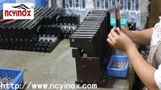 Patch Fittings Screw Bolt Video In Factory