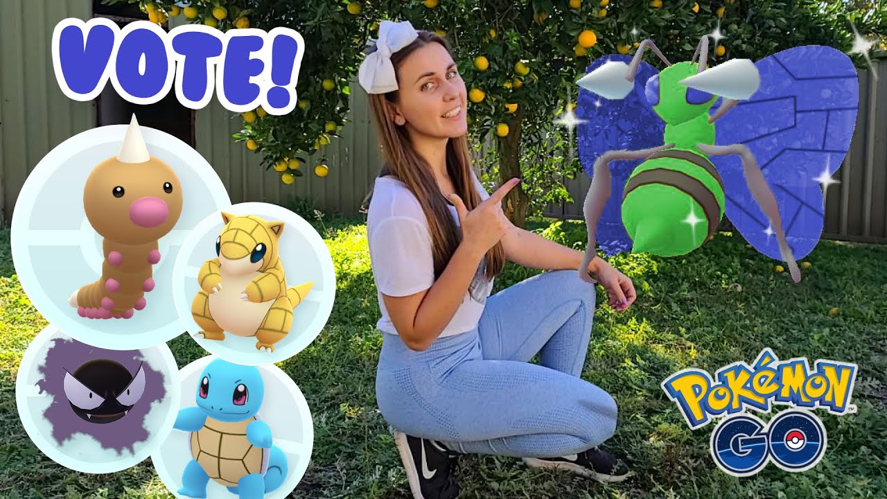 VOTE FOR SHINY WEEDLE! Community Day Voting June & July | Pokémon GO