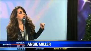 Video voorbeeld van "Angie Miller - This Christmas Song - Live on Fox News Dallas - December 10th, 2013"