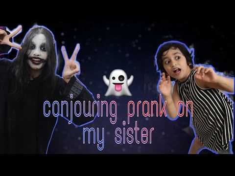 👻Ghost prank on sister 👻