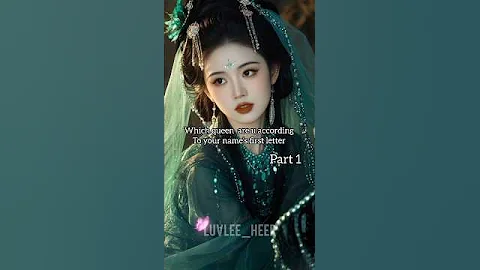 which queen are you according to your name's first letter part 1#viralvideo #shorts #viral #youtube