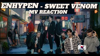 [ENG SUB]ENHYPEN (엔하이픈) Sweet Venom Official MV REACTION 리액션 