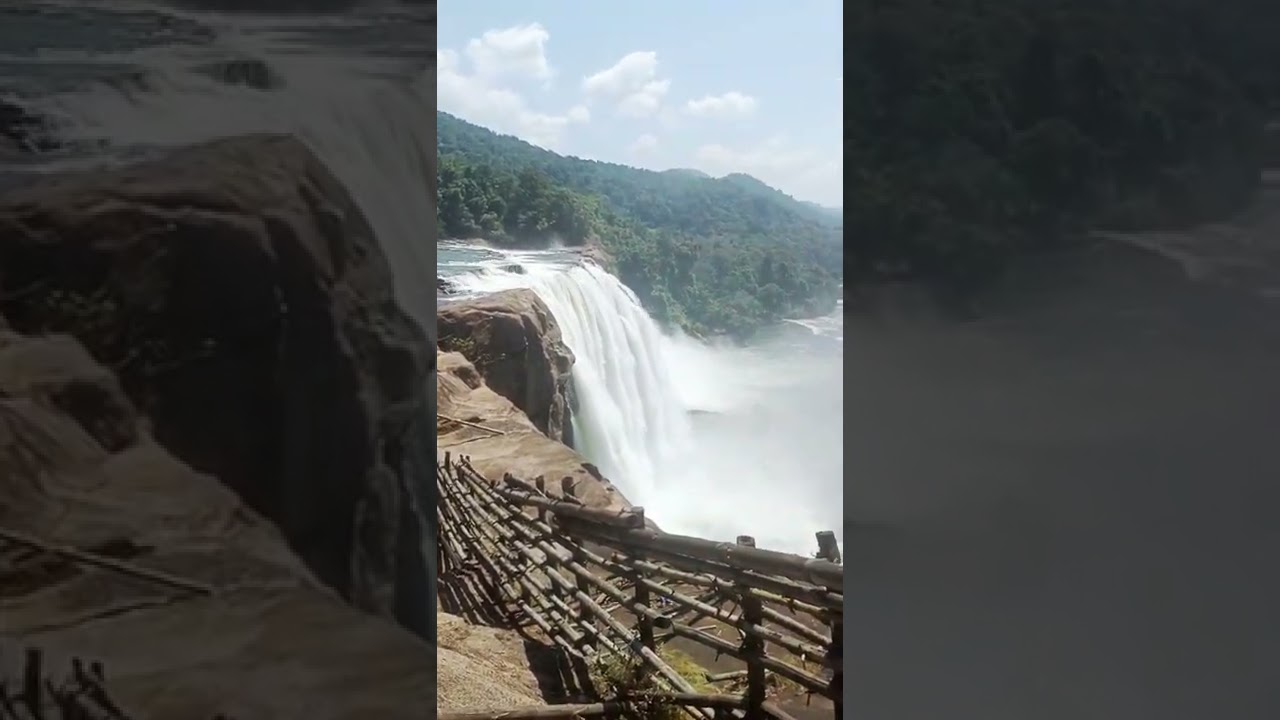 Greatest destination of india Kerala (Athirapally waterfall)must visit😍#subscribe#adventure#kerala