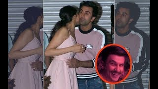Exes Deepika Padukone And Ranbir Kapoor Shake A Leg On Ranveer Singhs Aankh Marey