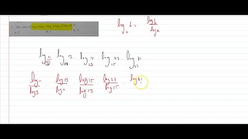the value of `log_3 11 log_11 13 log_13 15 log_15 27 log_27 81`