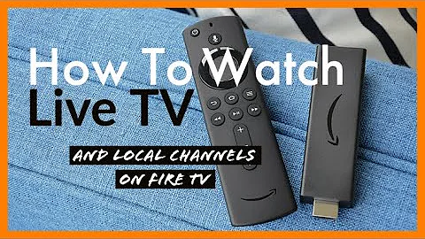 How do I watch regular TV on my Fire TV?