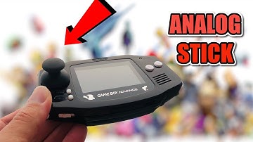How to install an analog thumb stick controller into a Nintendo Gameboy Advance console