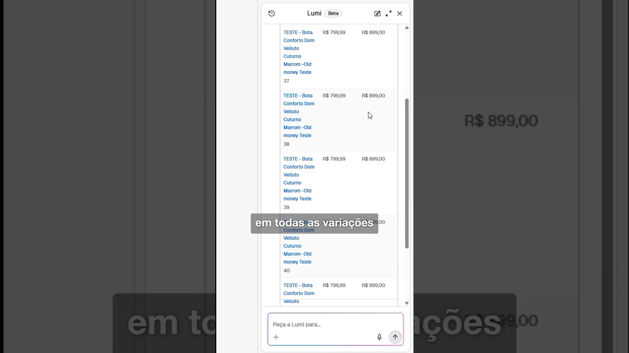 LUMI: Editar Preços em Massa na Nuvemshop 🚀