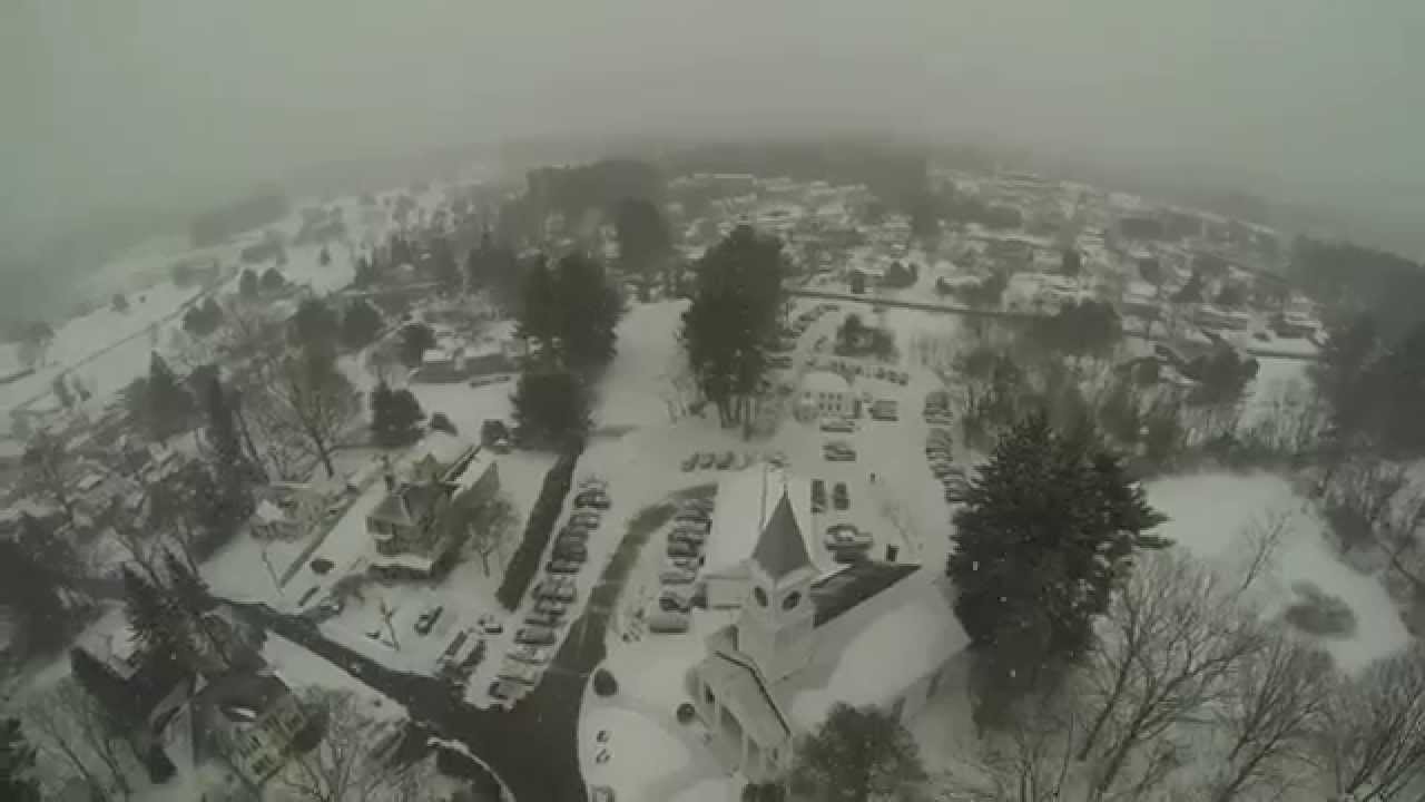 Derry NH in the snow YouTube