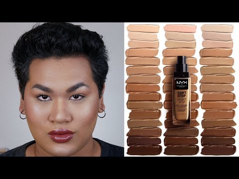 รีวิวจริง! รองพื้นตัวใหม่ NYX Can't Stop Won't Stop Foundation