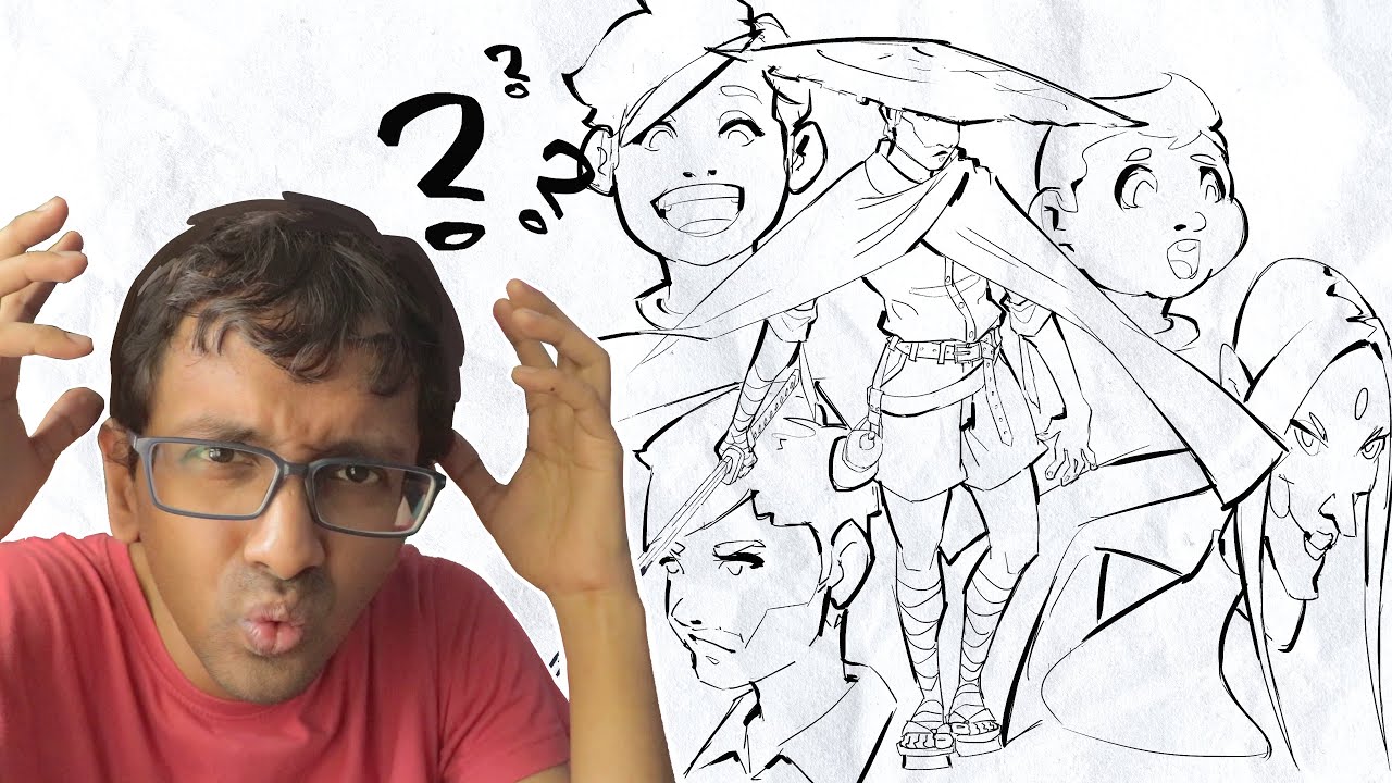 HOW TO CREATE YOUR OWN UNIQUE DRAWING STYLE? | How to develop your