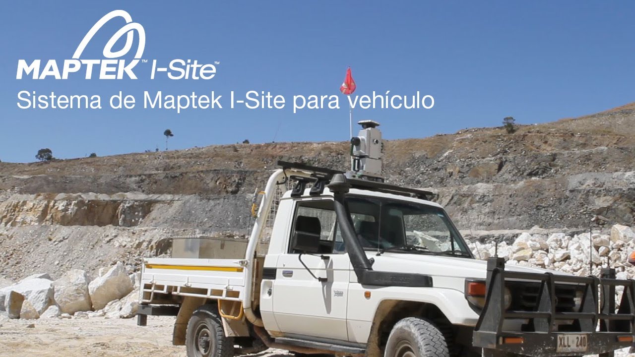 Sistema de Maptek I-Site para vehículo - YouTube