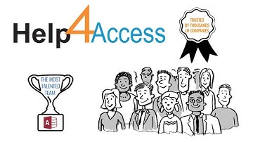 Help4Access has the most talented Microsoft Access team on the planet.