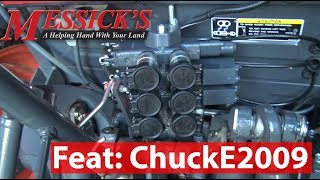 How to install a Kubota rear hydraulic remote outlet on an M7060 with ChuckE2009